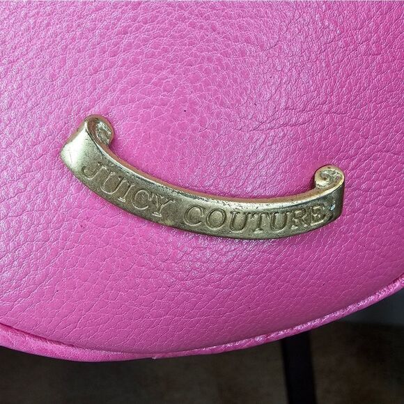 Y2K JUICY COUTURE Woven Straw Wicker Barrel Purse w/Cherry Charm - Picture 12 of 13